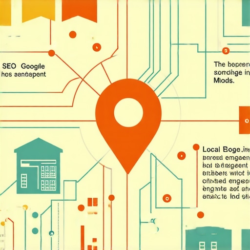 Diagram illustrating comprehensive local SEO tactics in Gilbert, Arizona.
