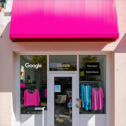 Gilbert Business on Google Maps A storefront in Gilbert with Google Maps overlay showing local search