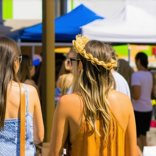 Gilbert local community event with businesses and residents