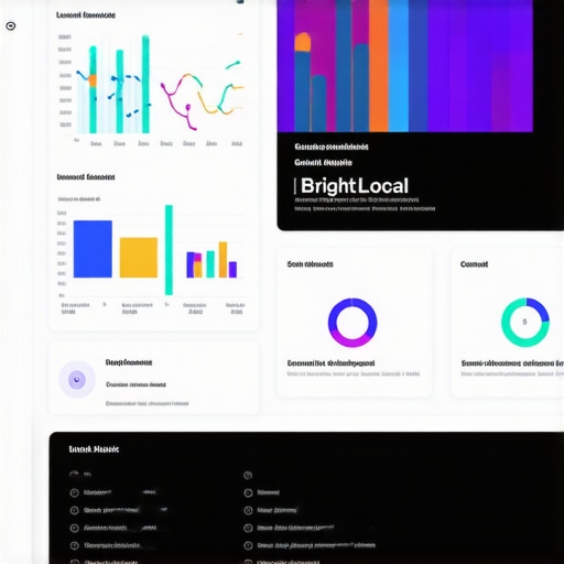 BrightLocal Dashboard for Local SEO Monitoring BrightLocal analytics dashboard displaying Google Maps ranking and citation data