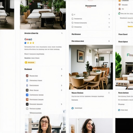 Optimized Google My Business profile with reviews and complete information.