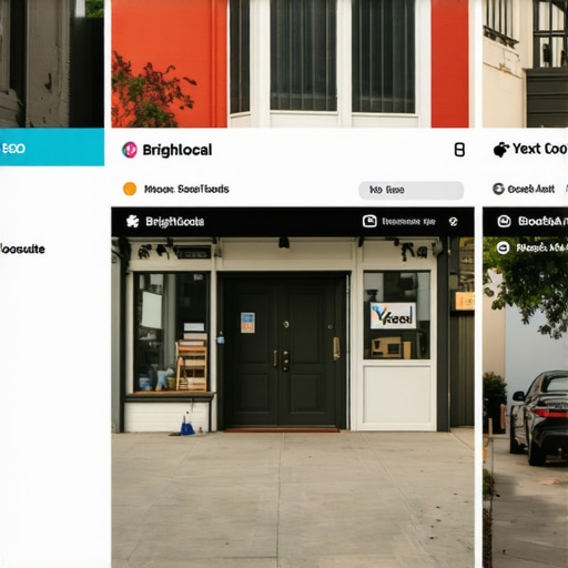 Local SEO Tools for Gilbert Business Maintenance Screenshot of SEO tools on a computer monitor with Gilbert storefront in the background.