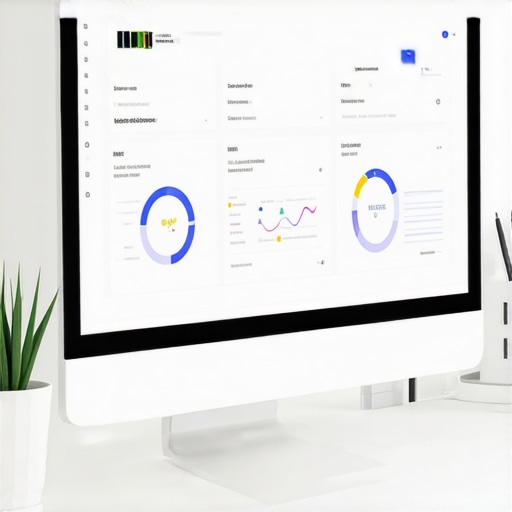 SEO Tools for Local Map Success Workspace with SEO analytics and citation tools on screens.