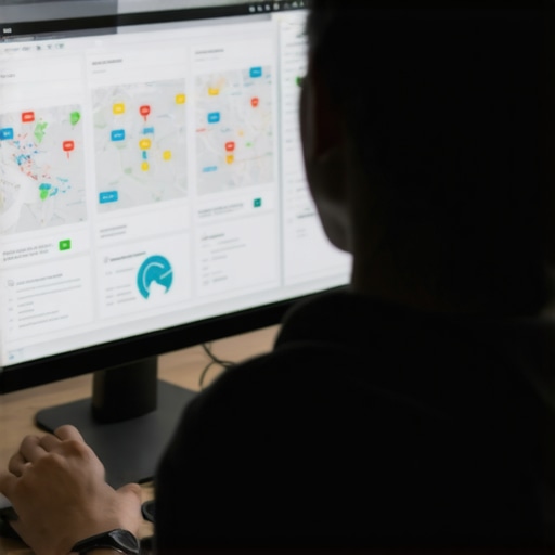 Person reviewing Gilbert local SEO performance metrics on computer