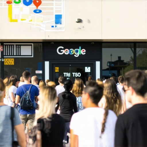 Gilbert storefront with Google Maps optimization icons