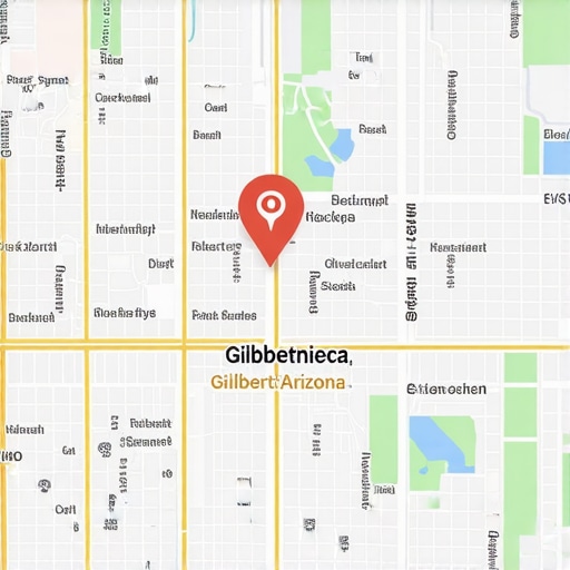 Gilbert Local Business Map SEO Map of Gilbert, Arizona showing local businesses optimized for SEO