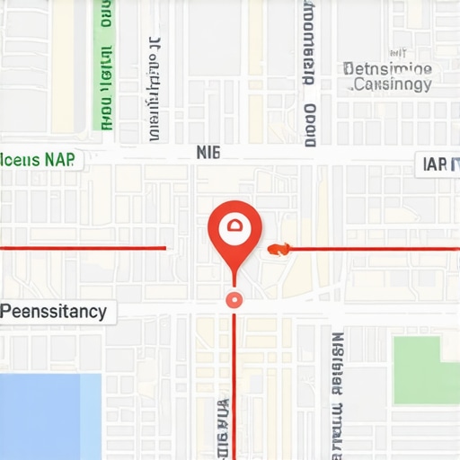 Diagram illustrating key steps to optimize Google Maps listings in Gilbert for local SEO success.