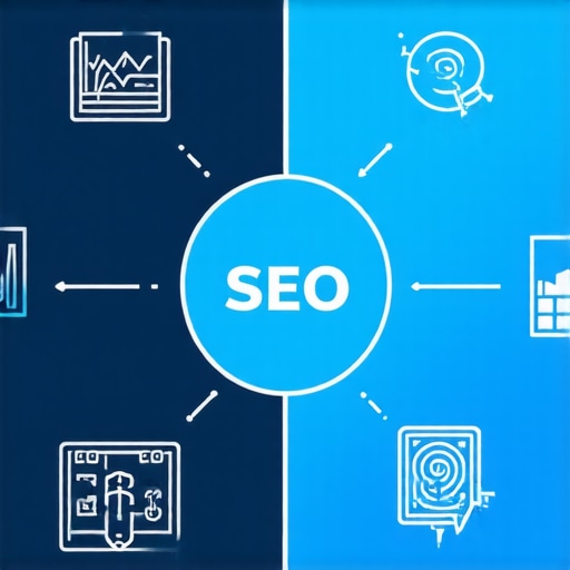Visual diagram illustrating steps for optimizing Gilbert local SEO for Google Maps and GMB