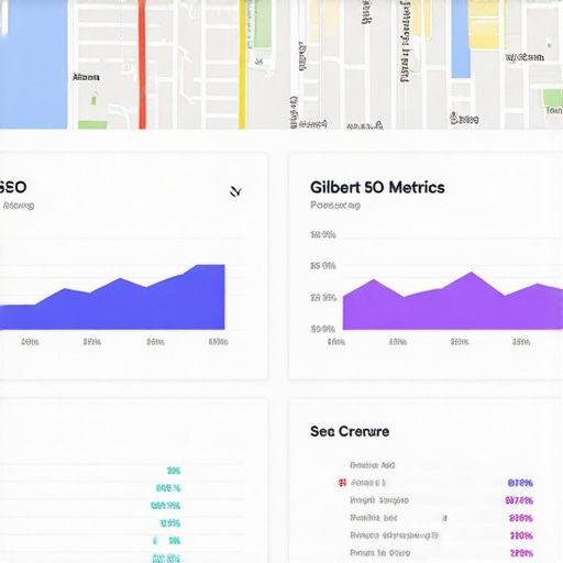 BrightLocal dashboard showing Gilbert local SEO metrics