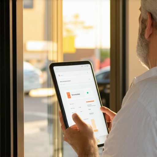 Business owner enhancing Google My Business profile to improve Gilbert local search rankings