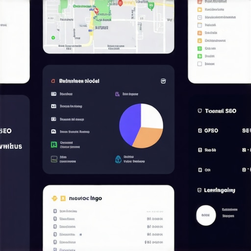 Map Optimization Dashboard for Gilbert SEO Screenshot of a local SEO management dashboard with rankings, reviews, and backlink data